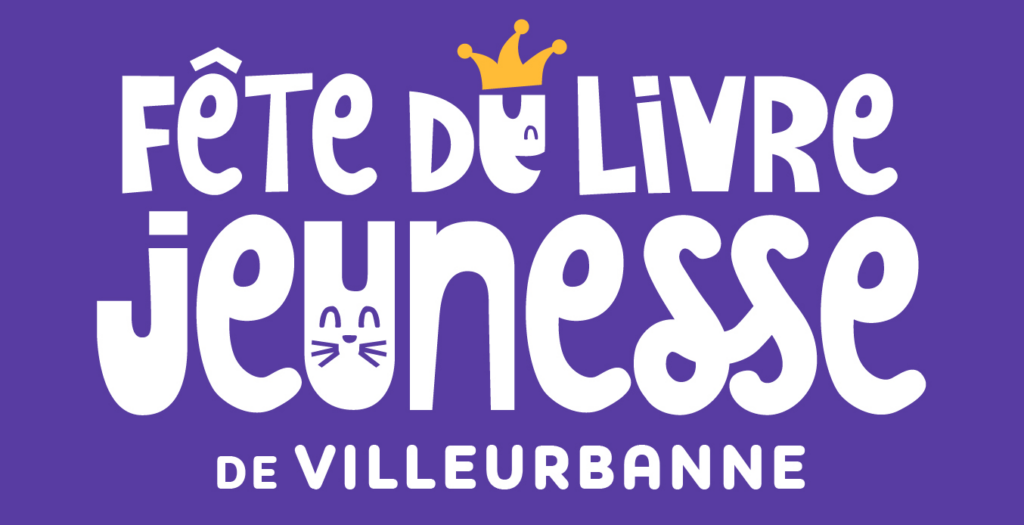 logo de La Fête du livre jeunesse de Villeurbanne